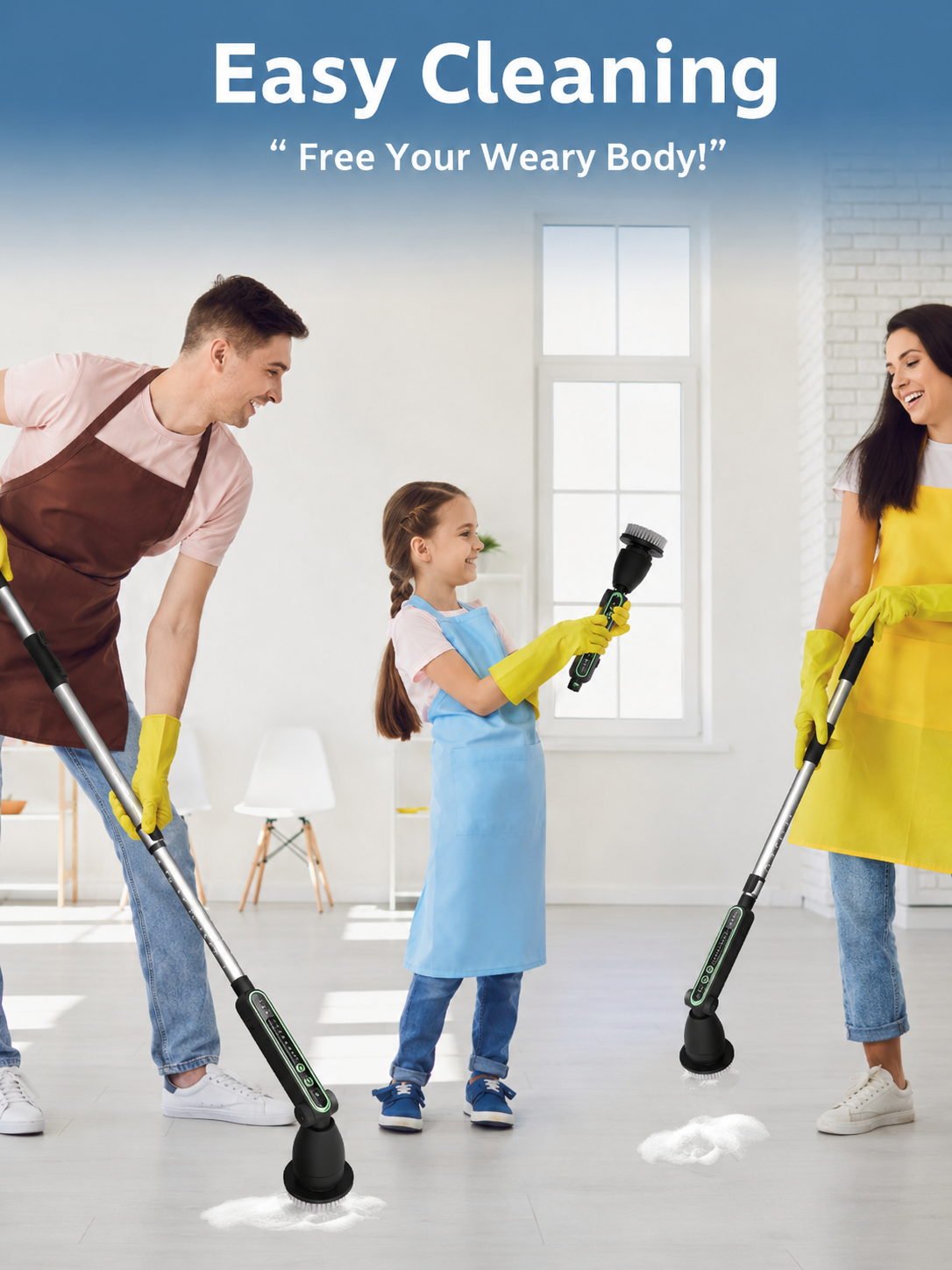 Deep Clean Pro™ Electric Spin Scrubber