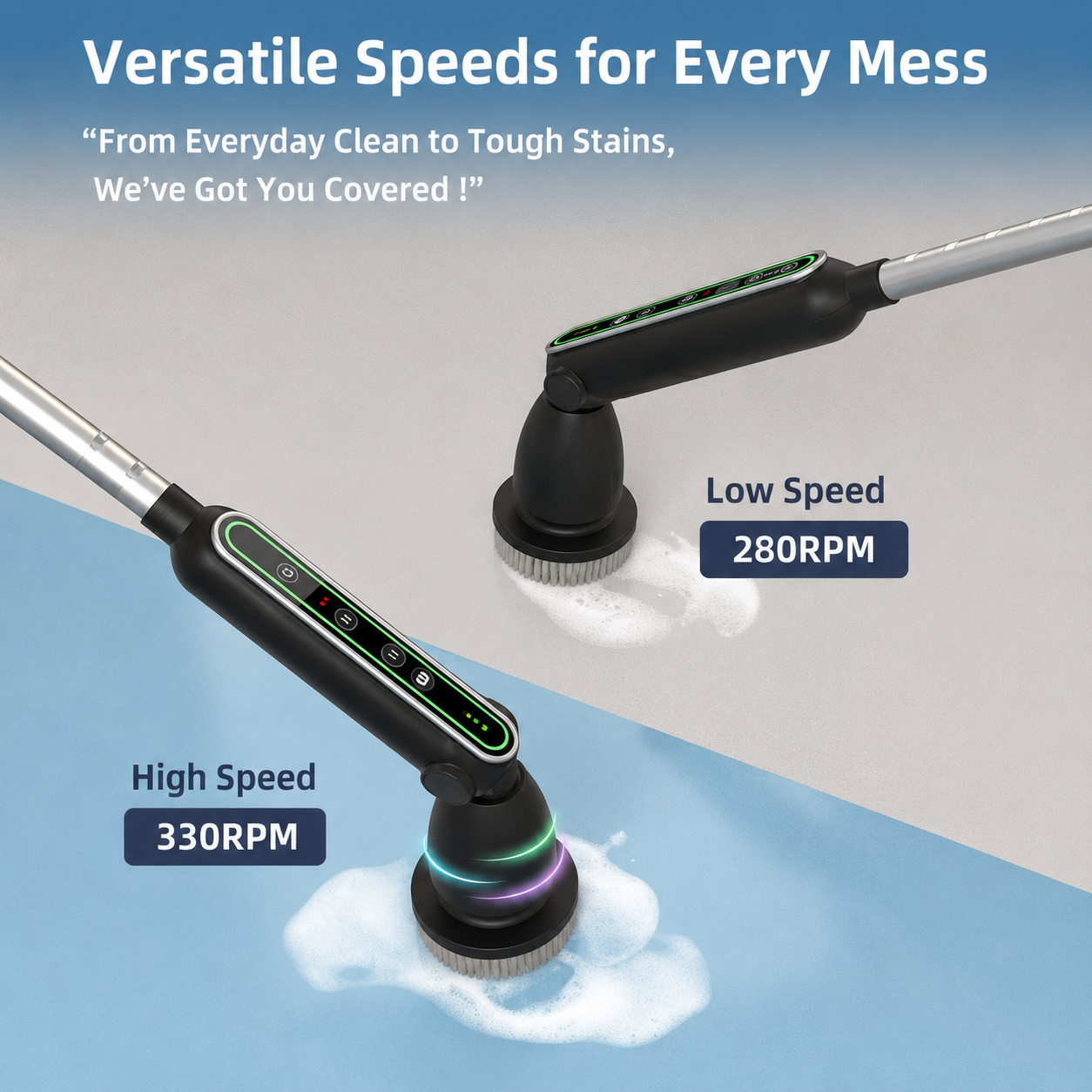 Deep Clean Pro™ Electric Spin Scrubber